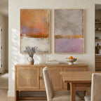 Large Framed Abstract Wall Art for Living Room, Modern Minimalist Painting - Image 8