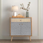Yancorp 24"x120" Textured Fabric Wallpaper Faux Grasscloth Peel and Stick - Image 6
