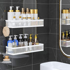 PUSDON 5-in-1 16.5" Extra Long Slim Wall Mount Wrapped Mesh Kitchen Organizer & - Image 2