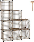 C&AHOME Wire Cube Storage, 9 by CAHOME