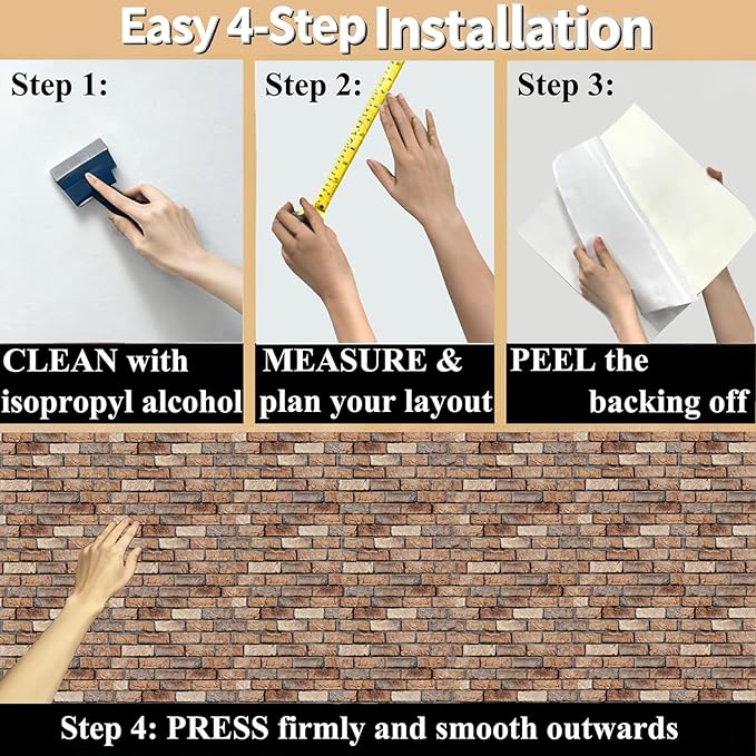 3D Wall Panels Peel and Stick - Image 7