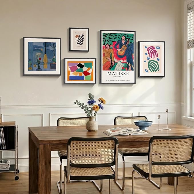 Large Framed Matisse Canvas Wall Art - Image 2