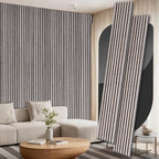 2 Pack Wood Panels for Wall, 106.3" × 11" Wood Slat Acoustic Panels for Wall by Ritollo