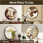 XRAMFY 36 Inch Round Mirror - Image 9