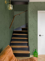 Erfoni 394"x17.7" Green Floral Embossed Wallpaper - Image 6
