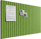 Bumusty Large Cork Board Alternative-36 x 24" Felt Bulletin Board Tiles by BUMUSTY