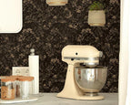 FLFK Peel and Stick Wallpaper Black Gothic Wall Paper - Image 5