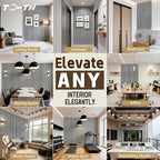 TO-TH Wood-Look Acoustic Panel, 4 Pack 47.2” x 23.6” Soundproof Wall Panels - Image 8