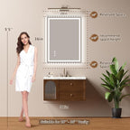 28x36 Inch LED Lighted Bathroom Mirror - Image 7