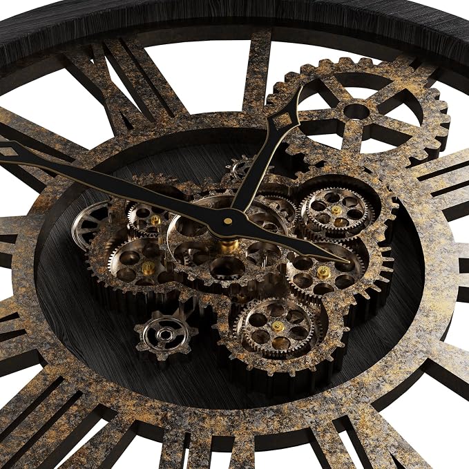 HOIBAI Large Wall Clock, Wall Clocks - Image 2