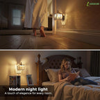 L LOHAS LED Night Light, Night Lights Plug into Wall, 3000K Soft White LED - Image 6