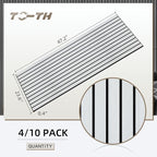 TO-TH Wood-Look Acoustic Wall Panels, 10 Pack 47.2” x 23.6” Sound Panels - Image 8