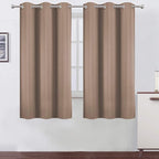 LEMOMO Cappuccino Thermal Blackout Curtains/38 x 63 Inch/Set of 2 Panels Room by Lemomo