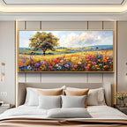 hyidecorart Large Framed Wall Art, Spring Landscape Wall Art, Nature Tree - Image 4