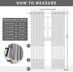 XiDi Blackout Drapes for Bedroom Windows, Unicorn Curtains for Kids Room - Image 6
