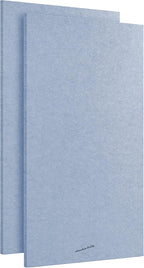 Acoustic Panels, 2 Pack, Pale Blue by AudioSilk