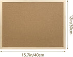 2 Pack Cork Board Bulletin Board, 15.7"X 11.81" inches - Image 4