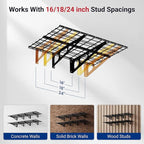 FLEXIMOUNTS 2-Pack 2x6ft Garage Shelving 24-inch-by-72-inch Heavy Duty Wall - Image 4