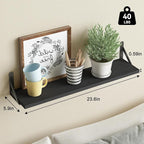 YGEOMER 23.6 Inch Floating Shelves - Image 3