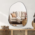 PERFNIQUE Irregular Wall Mirror Asymmetrical Mirror, Decorative Modern Wall by PERFNIQUE