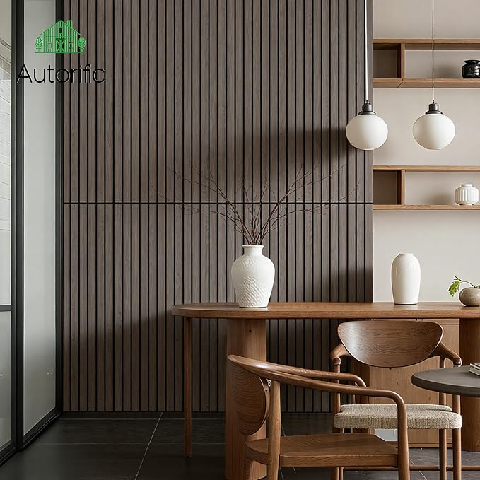 Wood Veneer Sound Panels, 10 Pack 47.2”x23.6” Wall Panels, Decorative Acoustic - Image 4