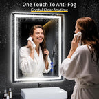 36"x28" LED Bathroom Mirror - Image 4