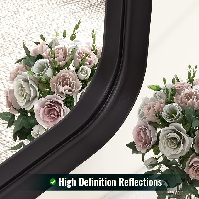Easly 30"x40" Black Bathroom Mirror - Image 6