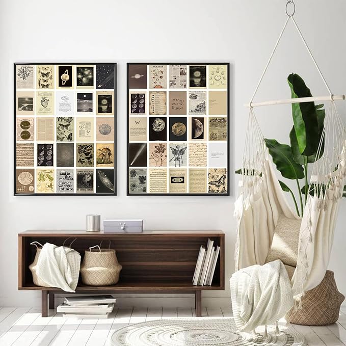 KBKBART Vintage Wall Collage Kit Aesthetic Pictures, Cute Photo Collage Posters - Image 6
