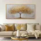 Large Framed Tree of Life Gold Wall Art - Image 5
