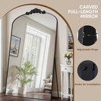 Antok Arched Full Length Mirror, Full Body Mirrors - Image 5