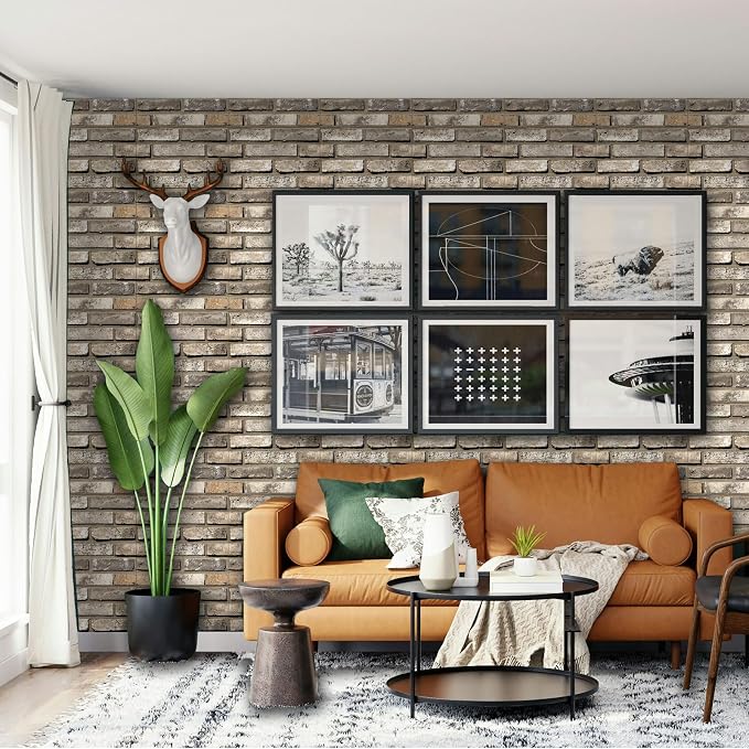 3D Wall Panels, Waterproof Self-Adhesive Artificial PVC Brick Wall Panels - Image 6