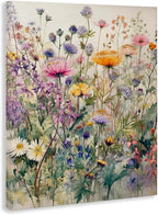 Stupell Industries 'Mixed Wild Flowers', Canvas Art, 24 x 30 Inches, Made in USA - Image 2