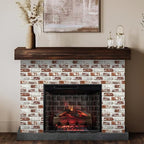 COMSTICKC 3D Faux Brick Wall Panels Peel and Stick, Small Size Self Adhesive - Image 7