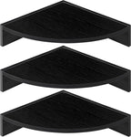 Corner Shelves 3-Pack for Bathroom & Kitchen, Space-Saving Floating Corner Wall by Unknown