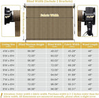 Shade&Beyond Outdoor Roller Shades - Image 3