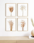 HAUS AND HUES Brown Plant Set of 4-16x20 - Image 4