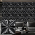 Heikki 30 Pack 3D Wall Panel for Interior Wall Décor, PVC Flower Textured Wall by YourBestChoices
