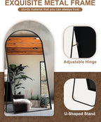Delma Full Length Mirror, Large Floor Mirror - Image 5