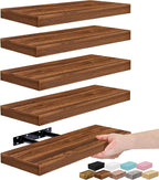 Sorbus Floating Shelves for Wall – 16 Inch Floating Shelf for Kitchen, Living by Sorbus