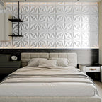 AMZDEPOT 3D Wall Panels for Interior Wall Decor, 3 Layout Options PVC Textured - Image 7