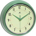 Infinity Instruments LTD. Retro 9 inch Silent Sweep Non-Ticking Mid Century by InfinityInstruments