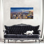 Large New York City Wall Art NYC Skyline Picture Office Wall Decor Modern - Image 4