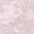Heroad Peel and Stick Wallpaper Pink and White Vintage Forest Animals Floral by HeroadBrand