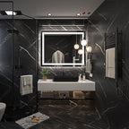 Ratsamee 40x32 Inch Led Mirror for Bathroom - Image 2