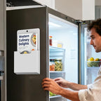 DALTACK Magnetic File Holder, Magnetic Mail and Paper Organizer - Image 2