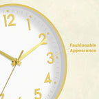 Mosewa Wall Clock 10 Inch, Battery Operated Silent Non-Ticking Modern Analog - Image 9