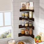 Alsonerbay Corner Shelf Wall Mount, Floating Shelves - Image 6