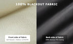 LazBlinds 100% Blackout Roller Shades, No Tools No Drill Cordless Blinds - Image 2