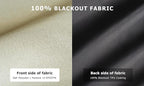 LazBlinds 100% Blackout Door Curtain, No Tools No Drill Cordless Blinds - Image 2
