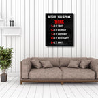 Pyradecor Large Inspirational Poster Black Framed Canvas Wall Art Motivational - Image 3